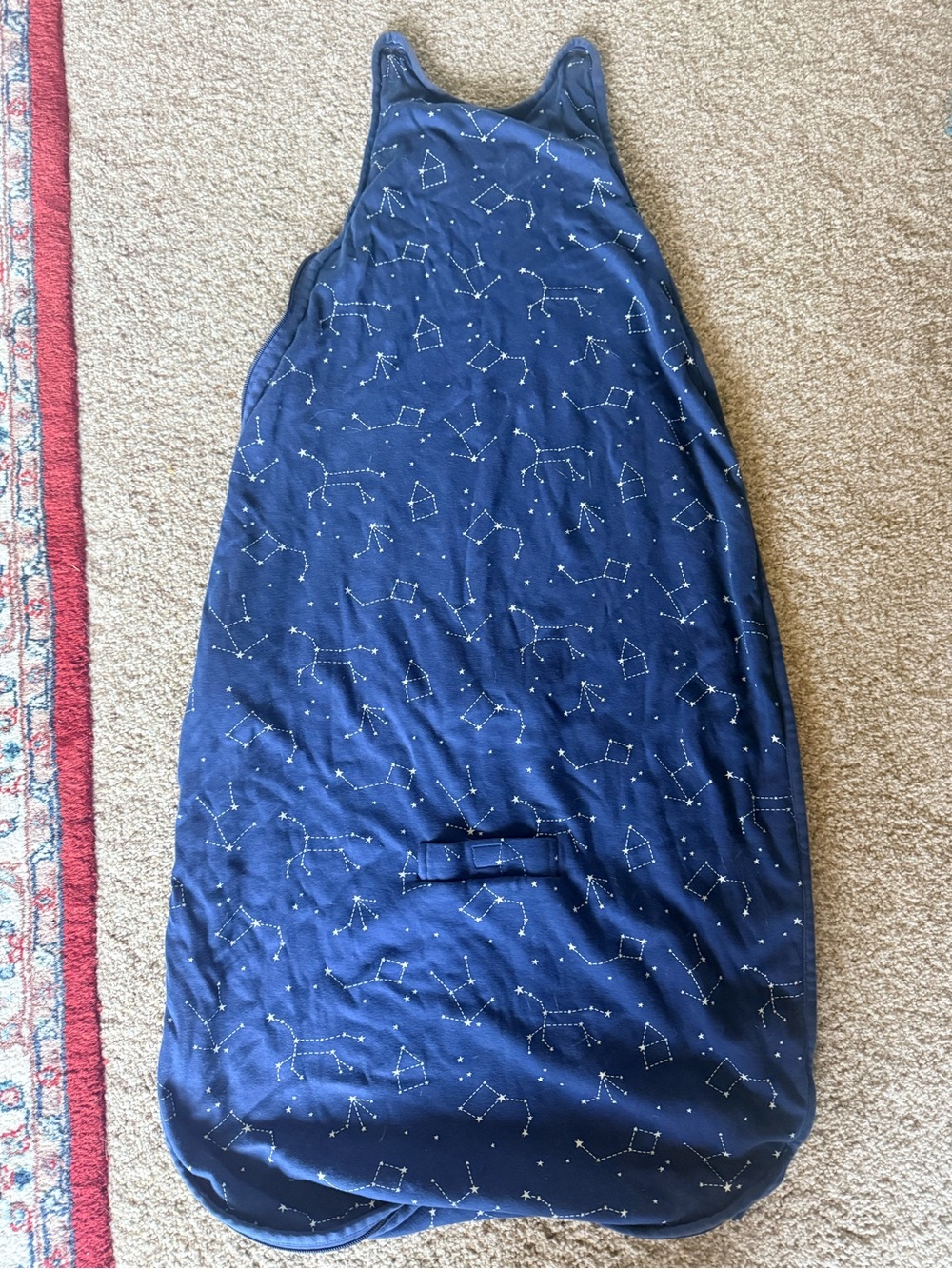 Kids Navy Constellation Sleep Sack - Cozy Nightwear